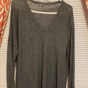 Vince Wool blend Slub sweater in Grey, Size Small, layering piece, light warmth